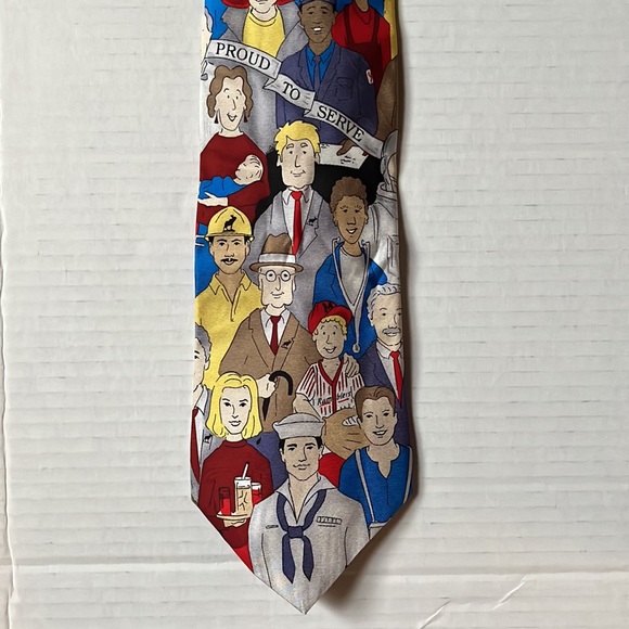 Proud To Serve Moose Member Tie - Picture 2 of 6